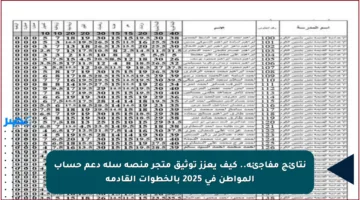 نتائج مفاجئة.. كيف يعزز توثيق متجر منصة سلة دعم حساب المواطن في 2025 بالخطوات القادمة